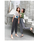 IMG 117 of Trendy Summer Hip-Hop Street Style Women Chiffon Lantern Pants Thin Loose Slim Look Casual Jogger Pants