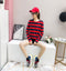 IMG 117 of Summer Korean Striped Tops Women Slim Look Long Sleeved T-Shirt Undershirt T-Shirt