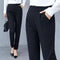 Img 2 - Summer OLTrendy Elegant Casual Women Long Pants Thin High Waist