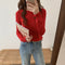 IMG 135 of insSolid Colored Minimalist Lazy Folded Knitted Undershirt Sweater Women Korean Student All-Matching Under Outerwear