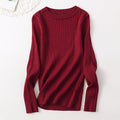 Img 6 - Korean Women Sweater Thick Warm Long Sleeved Knitted Pullover