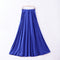 Img 9 - Summer Modal Loose Plus Size Skirt Flare Maxi High Waist Slim Look Pocket A-Line Skirt