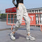 Img 4 - G Cargo Pants Women Hip-Hop Casual Multi-Pockets Slim Look Cotton Long