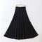 Img 6 - Summer Modal Loose Plus Size Skirt Flare Maxi High Waist Slim Look Pocket A-Line Skirt