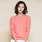 Img 16 - Women Round-Neck Orange Yellow Slimming Sweater