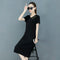 Img 5 - Casual INS Women Trendy Loose Slim-Look Popular Summer Mid-Length Dress