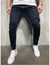 Img 2 - Denim Pants Solid Colored Slim Fit Hip-Hop