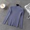 Img 16 - Half-Height Collar Women Long Sleeved All-Matching Slimming Fitted Sweater