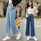 Img 1 - Pants Women Loose Denim Pants Carrot High Waist Harem Slim Look