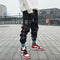 Trendy Graffiti Casual Pants Men Korean Couple Loose Ankle-Length Hip-Hop ins Sporty Jogger Pants