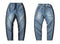 IMG 123 of LKTMins Denim Pants Loose Slim Fit Mix Colours Elastic Waist Plus Size Pants