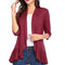 Img 4 - Europe Popular Women Solid Colored Tops Cardigan