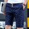 Shorts Men Summer Loose Casual Mid-Length Pants Cotton Beach Shorts