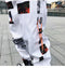 IMG 146 of Trendy Graffiti Casual Pants Men Korean Couple Loose Ankle-Length Hip-Hop ins Sporty Jogger Pants