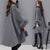 Img 4 - Korean Mid-Length Wool Coat Elegant Shawl Women