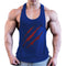 Img 10 - Europe Size Summer Men Fitness Cotton Quick Dry Printed Sporty Tank Top