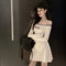 Img 1 - Popular All-Matching Fitted Sexy Slimming Mix Colours Cotton Dress Women A-Line dress