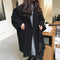 Img 4 - Women Wool Coat Student Korean Mid-Length Plus Size Loose Hepburn