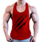 Img 8 - Europe Size Summer Men Fitness Cotton Quick Dry Printed Sporty Tank Top