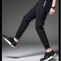 Img 7 - Student Sporty Casual Pants Men Plus Size Slimming Ankle-Length Slim-Fit Jogger Ankle Pants