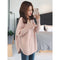 Img 1 - Popular Lazy Loose Fairy Look Western All-Matching Tops cecPopular V-Neck Under Sweater Undershirt Women
