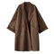 Img 5 - Women Wool Coat Student Korean Mid-Length Plus Size Loose Hepburn