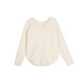 Img 4 - Popular Lazy Loose Fairy Look Western All-Matching Tops cecPopular V-Neck Under Sweater Undershirt Women