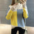 Img 1 - Candy Colors Loose Plus Size Thin Women Korean College Mixed Long Sleeved Sweater Pullover