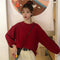 Img 9 - Popular Lantern Sleeve T-Shirt Women Fresh Looking Korean Loose Avocado chicHong Kong Tops