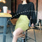Img 1 - Women Solid Colored Hip Flattering Korean Trendy Student Casual A-Line Skirt