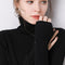 Img 8 - High Collar Wool Women Stretchable Turtleneck Slimming All-Matching Sweater Pullover