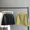 Img 4 - Women Solid Colored Hip Flattering Korean Trendy Student Casual A-Line Skirt