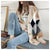 IMG 103 of Korean Fairy Look Sweater Cardigan Women Loose insPopular Tops Lazy Outerwear