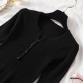 IMG 131 of chic All-Matching Long Sleeved Undershirt Sweater Women Basic Tops Fitting Multicolor Outerwear