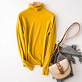 Sweater Women Korean Knitted Turtleneck Matching Loose Long Sleeved Outerwear