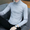 Img 19 - High Collar Men Korean Solid Colored Casual Slimming Sweater