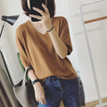Img 12 - Long Sleeved Casual Korean Knitted V-Neck Loose Women Sweater