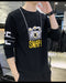 IMG 120 of Long Sleeved T-Shirt Trendy insSweatshirt Undershirt Tops Loose T-Shirt