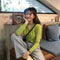 Img 6 - Short High Waist Sweater Cardigan Women Korea Solid Colored Slim Look All-Matching Knitted