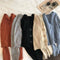 Img 3 - Short High Waist Sweater Cardigan Women Korea Solid Colored Slim Look All-Matching Knitted