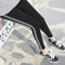 Img 7 - Women Outdoor Striped Slim-Look Plus Size Pencil Korean Korea Yoga Slim-Fit Pants Leggings Pants