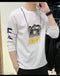 IMG 117 of Long Sleeved T-Shirt Trendy insSweatshirt Undershirt Tops Loose T-Shirt