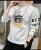 IMG 116 of Long Sleeved T-Shirt Trendy insSweatshirt Undershirt Tops Loose T-Shirt