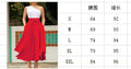 Img 8 - Hot Selling Europe Women Solid Colored Flare Belt Skirt