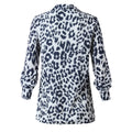 Img 5 - Europe Trendy Printed Leopard Stripes Button Women Long Sleeved Tops Blouse