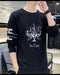 IMG 123 of Long Sleeved T-Shirt Trendy insSweatshirt Undershirt Tops Loose T-Shirt