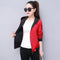 Loose Short Women Jacket Double-Sided Korean Student bf Harajuku Baseball Jersey Outerwear