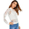 IMG 122 of Popular Europe Translucent Lace Women Sexy Jacket Outerwear