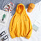 Hooded Sweatshirt INS Hip-Hop Loose Thick Couple Solid Colored Outerwear