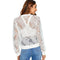 IMG 120 of Popular Europe Translucent Lace Women Sexy Jacket Outerwear